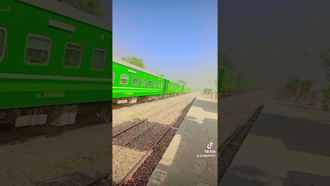 28DN Shalimar Passing Through Shorkot Cantonment Junction  #geu20c #expresstrain #railway #travel