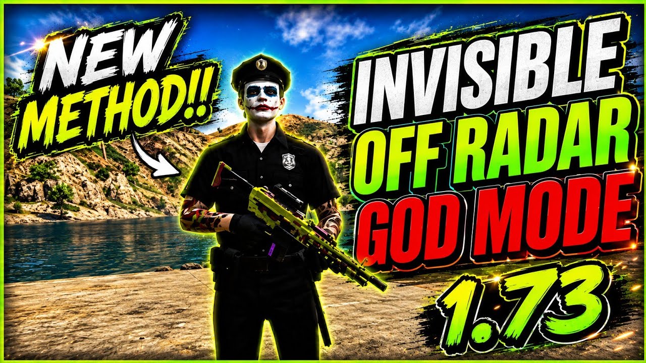 Invisible God Mode Off the Radar Easy - GTA V Online
