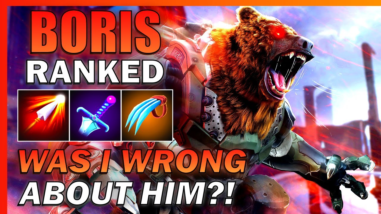 I was told I was WRONG about BORIS (Is he actually a BROKEN HERO?!) - Predecessor Ranked Gameplay