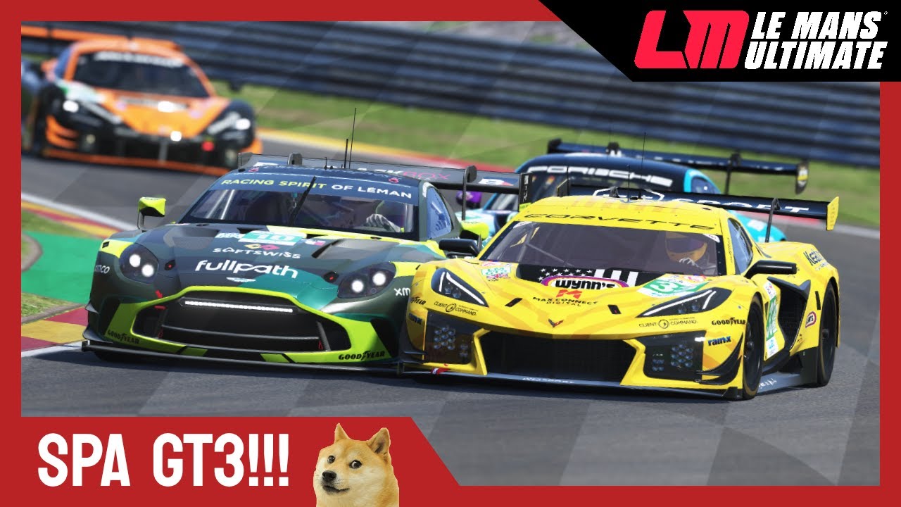 Blaming BOP at Spa Fixed - LMU Online bronze races