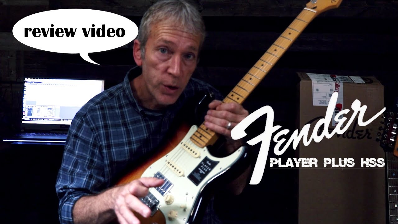 Fender Player Plus Stratocaster HSS in sunburst finish