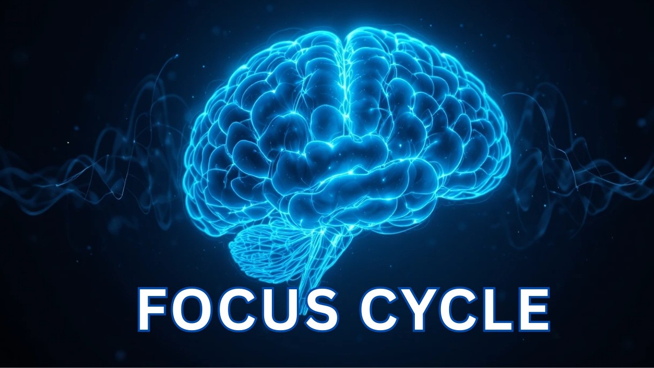 90 Minute Deep Focus Cycle #08 – Ambient Brainwave Music for Sustained Focus & Flow