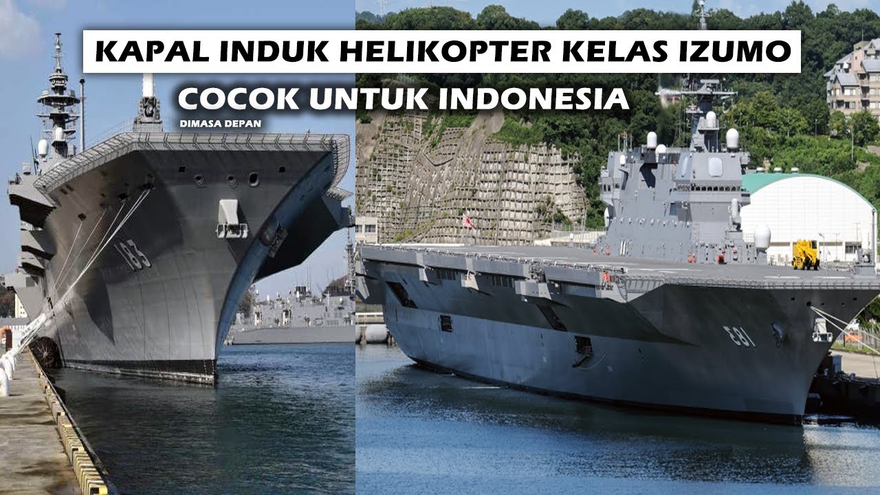 KAPAL INDUK HELIKOPTER LHD IZUMO CLASS DAN HYUGA CLASS, KAPAL RAKSASA DARI JEPANG