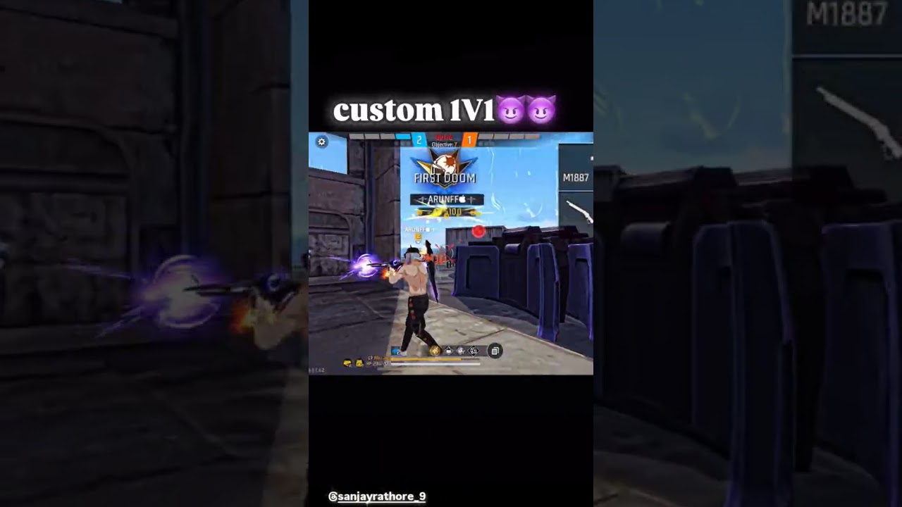 1v1 custom 🔥👽🙏🏻 #freefirechallangevideo #freefirecustomlive #amitbhaifreefire #amitff