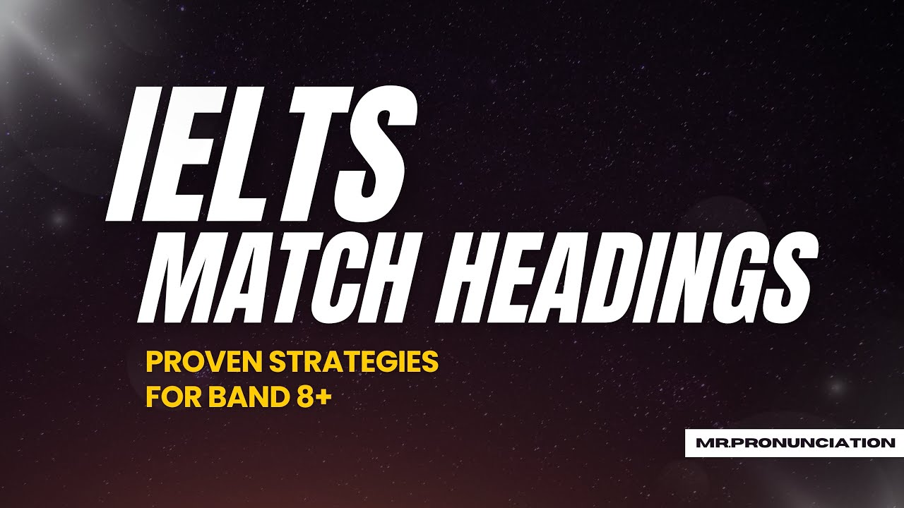 IELTS Reading: Match Headings Strategy | Boost Your Band Score!