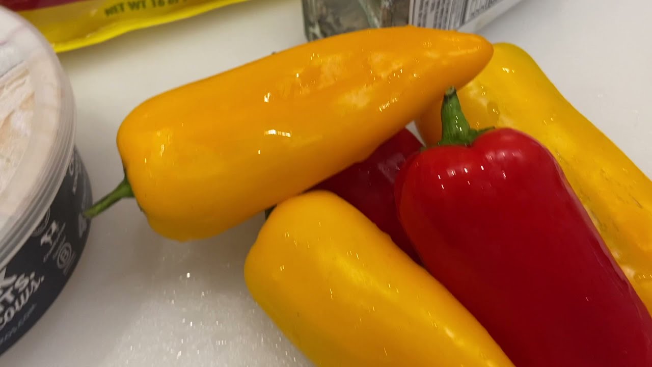 Vegan Stuffed Sweet Peppers