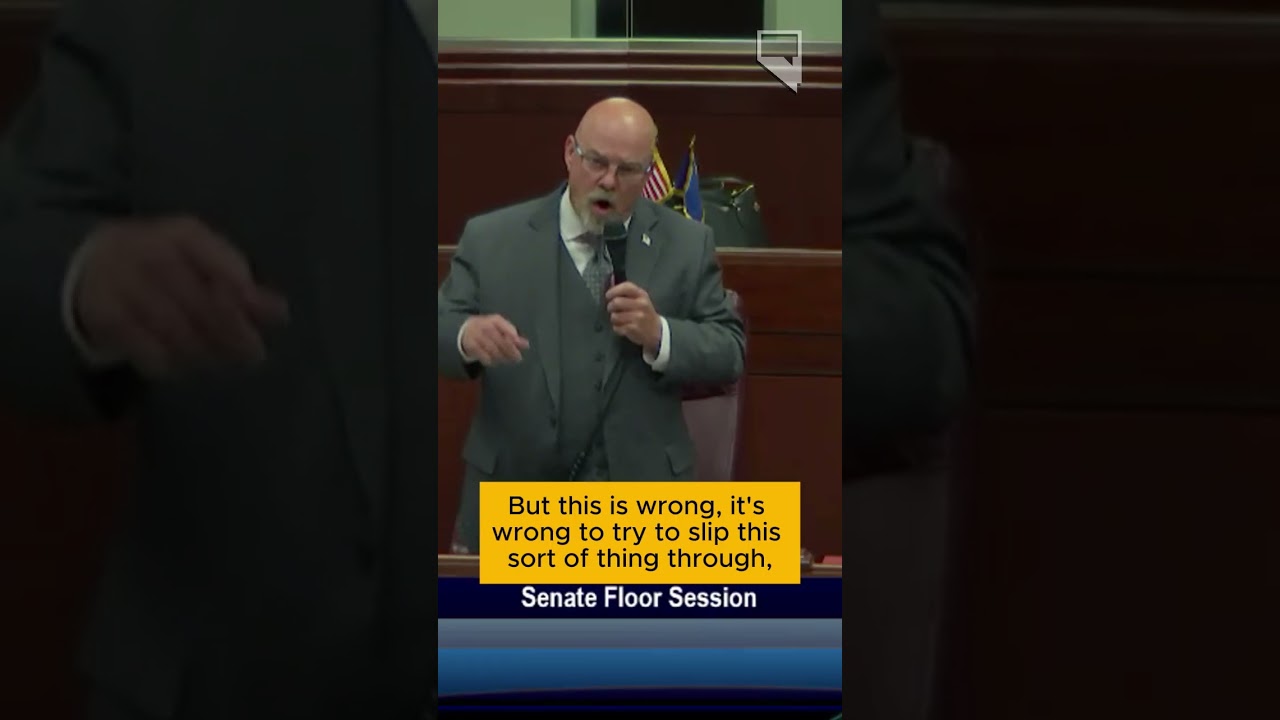 Nevada senator protests last minute resolution at end of legislative session