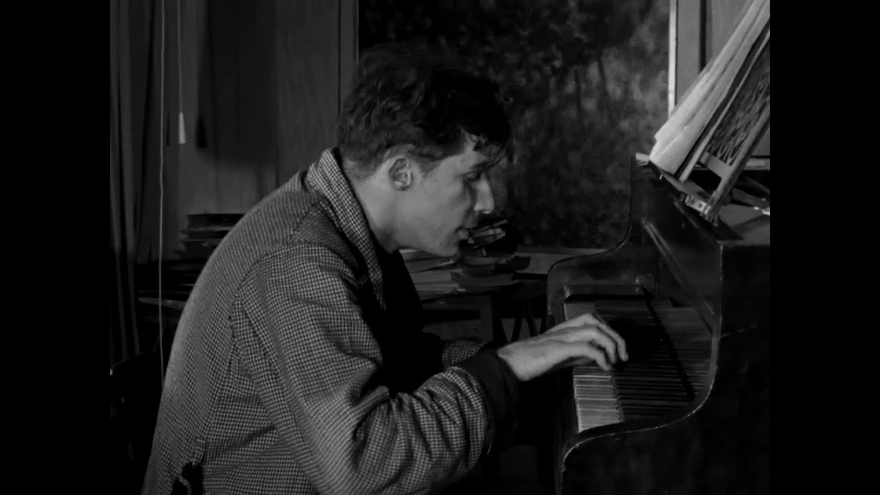 Glenn Gould: Off the Record (1959) &mdash; practicing Bach
