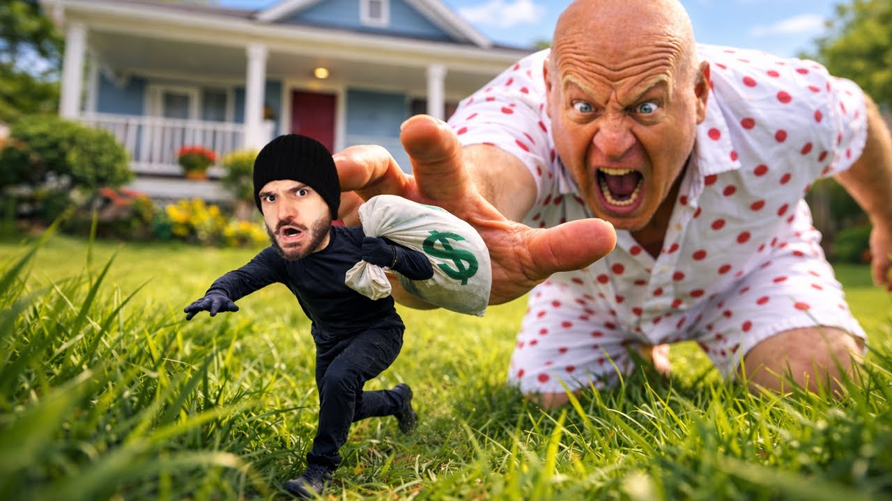 ROUBANDO UMA CASA, MAS EU SOU DO TAMANHO DE UMA FORMIGA!