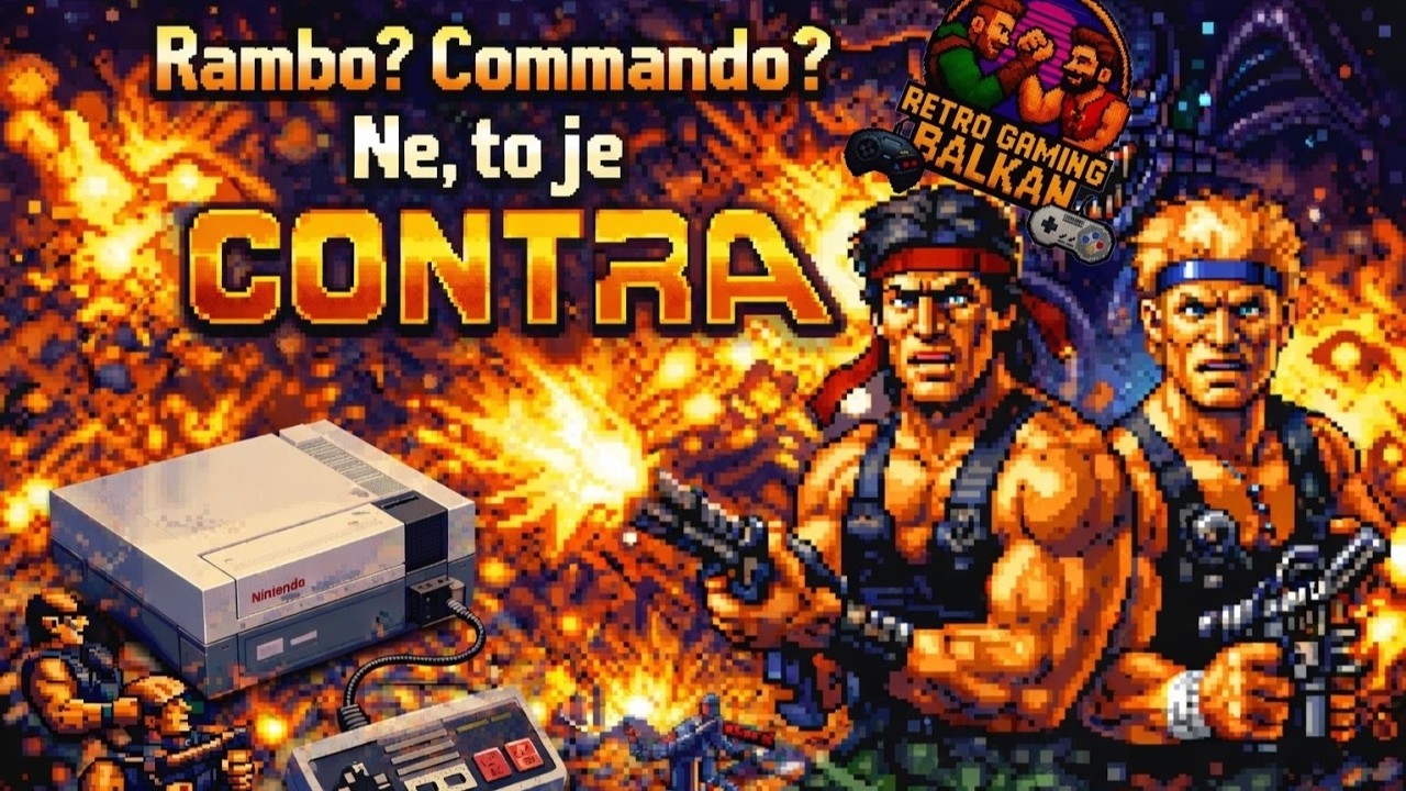 Contra (NES) - Retro Gaming Balkan