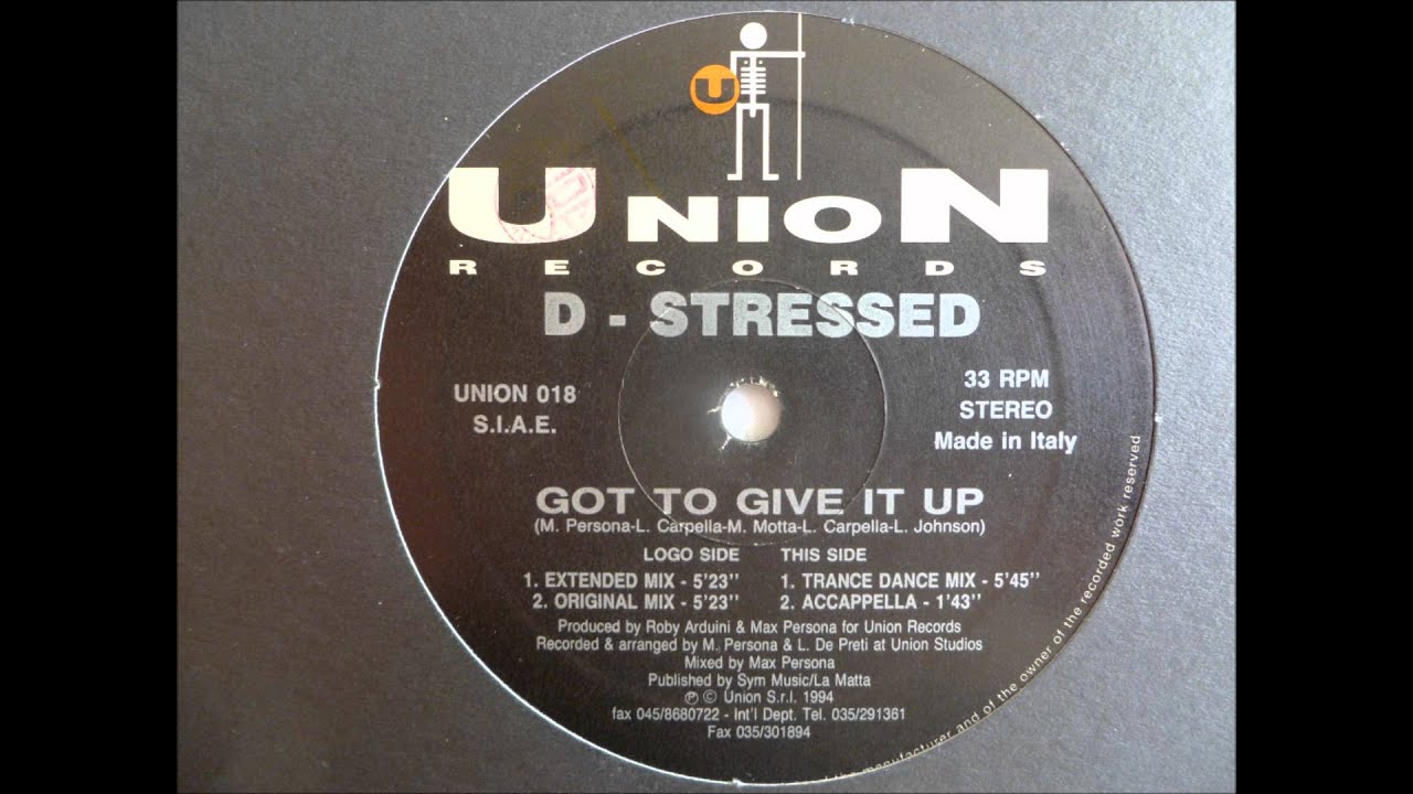 D-Stressed - Got To Give It Up