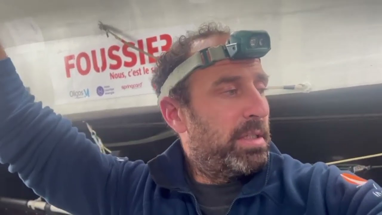 VG24 - J+89 : BEAUCOUP D'ÉNERGIE POUR AVOIR DE L'ÉNERGIE À BORD DE FOUSSIER