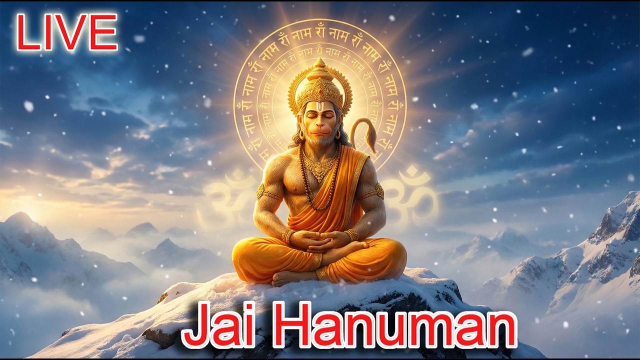 🔴Special Hanuman Bhakti LIVE 🙏 | Peaceful Mandir Bhajan to Remove Fear & Weakness | 🙏 Jai Hanuman