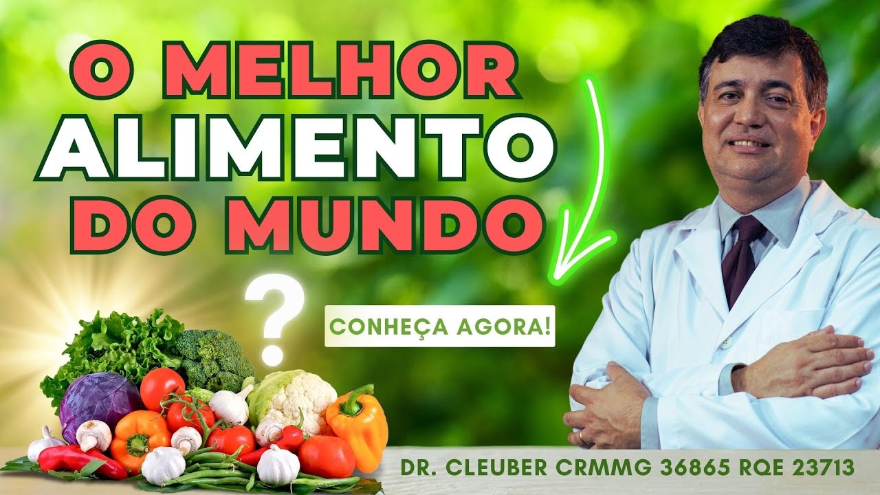 🥬 O Melhor Alimento do Mundo: Os 10 Mais Saudáveis. #alimentos