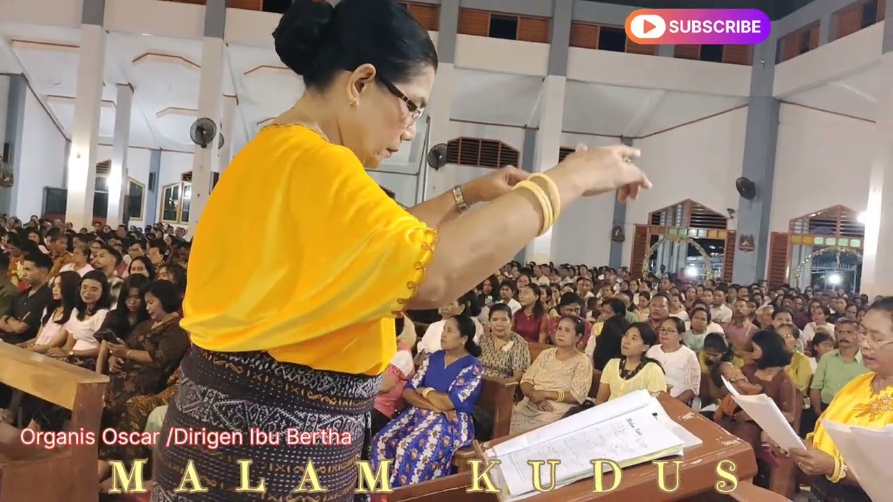 Koor Malam Natal...Lingk.8 Paroki St Yoseph Freinademetz Mautapaga Ende 2025