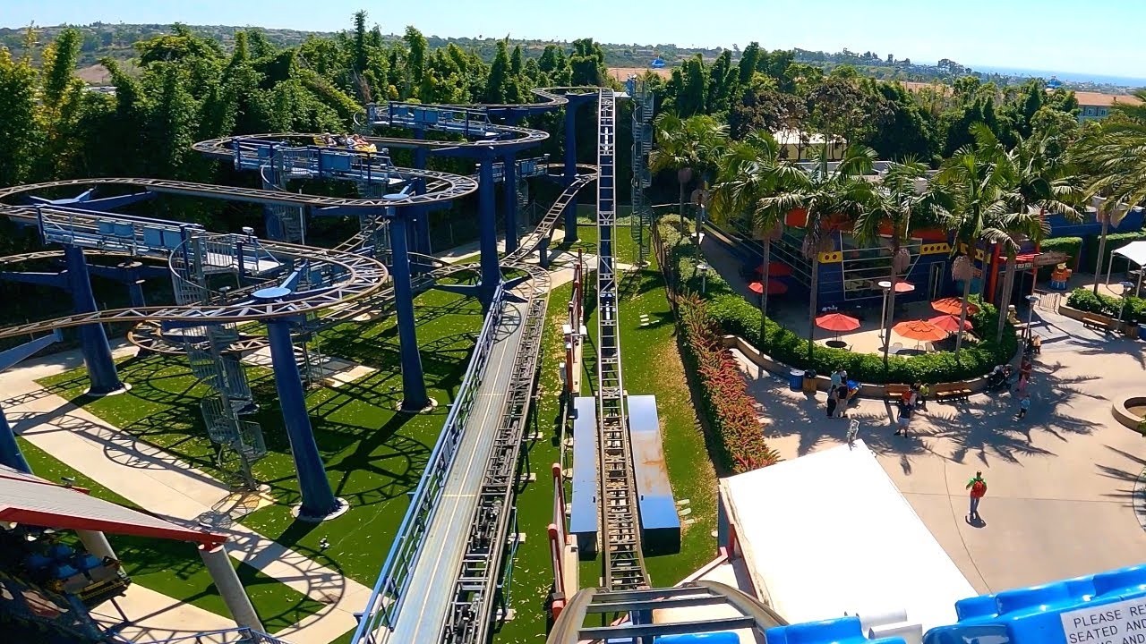 Legoland Technic Coaster 2023 - Legoland California 4K
