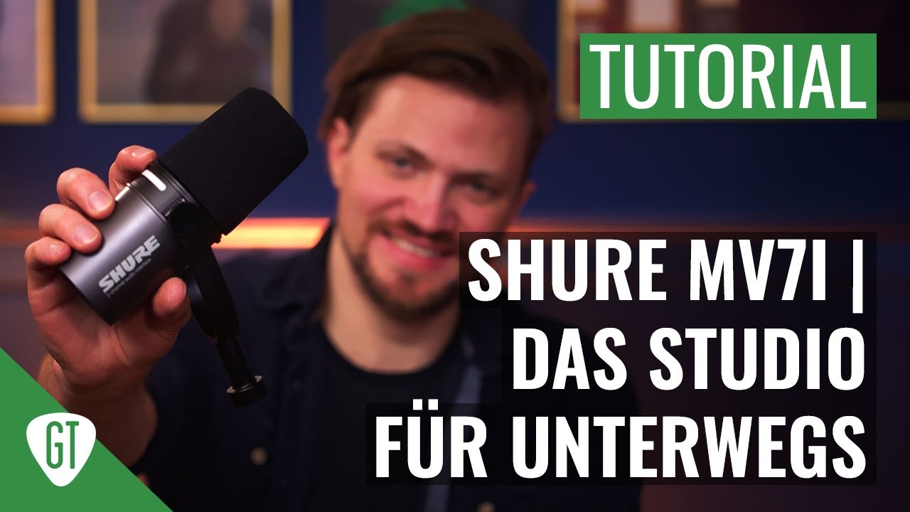 Shure MV7i | Das Studio für unterwegs