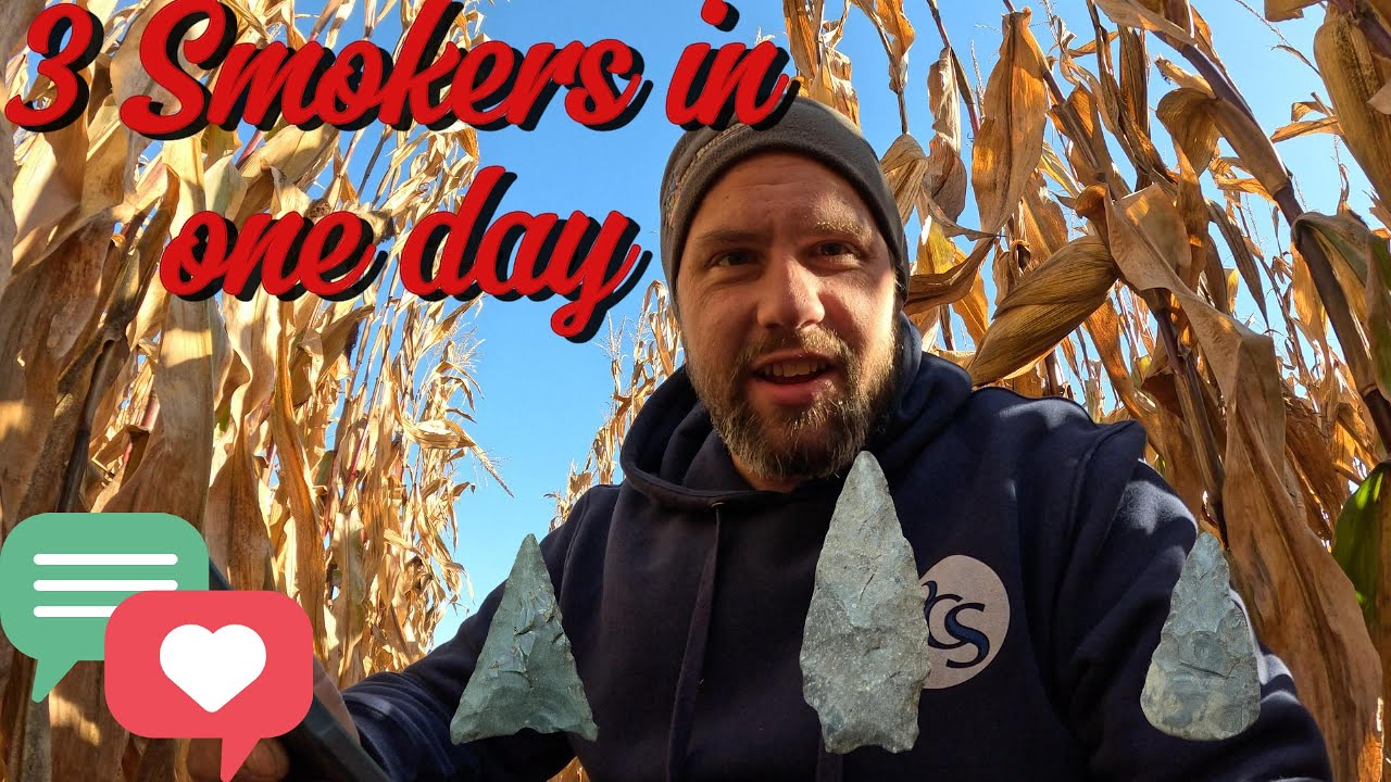 What an absolute smoker! Finding 3 killer arrowheads. Arrowhead hunting Upstate Ny 2024