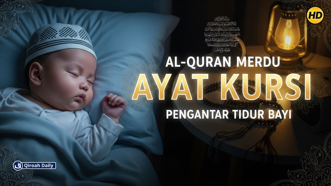 MUROTTAL AYAT KURSI 10 JAM | PENGANTAR TIDUR GELISAH REWEL PENGUSIR SYAITAN DAN JIN | QIROAH DAILY