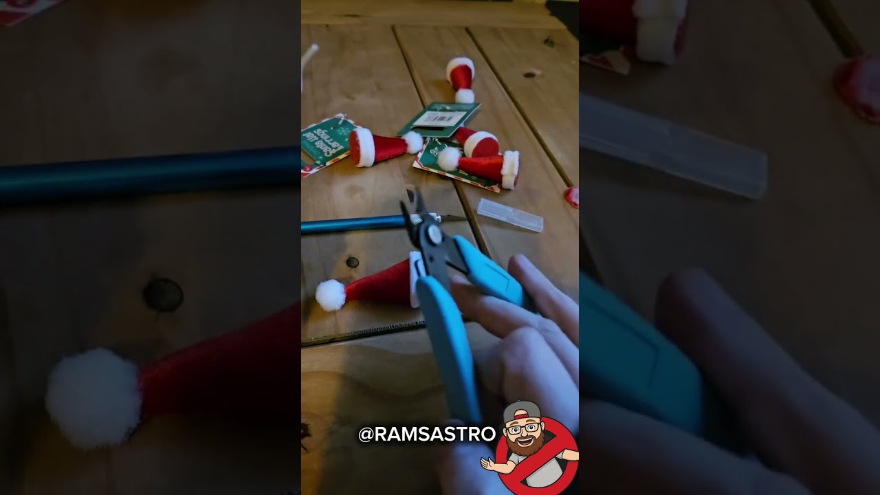 making my action figures festive!! 