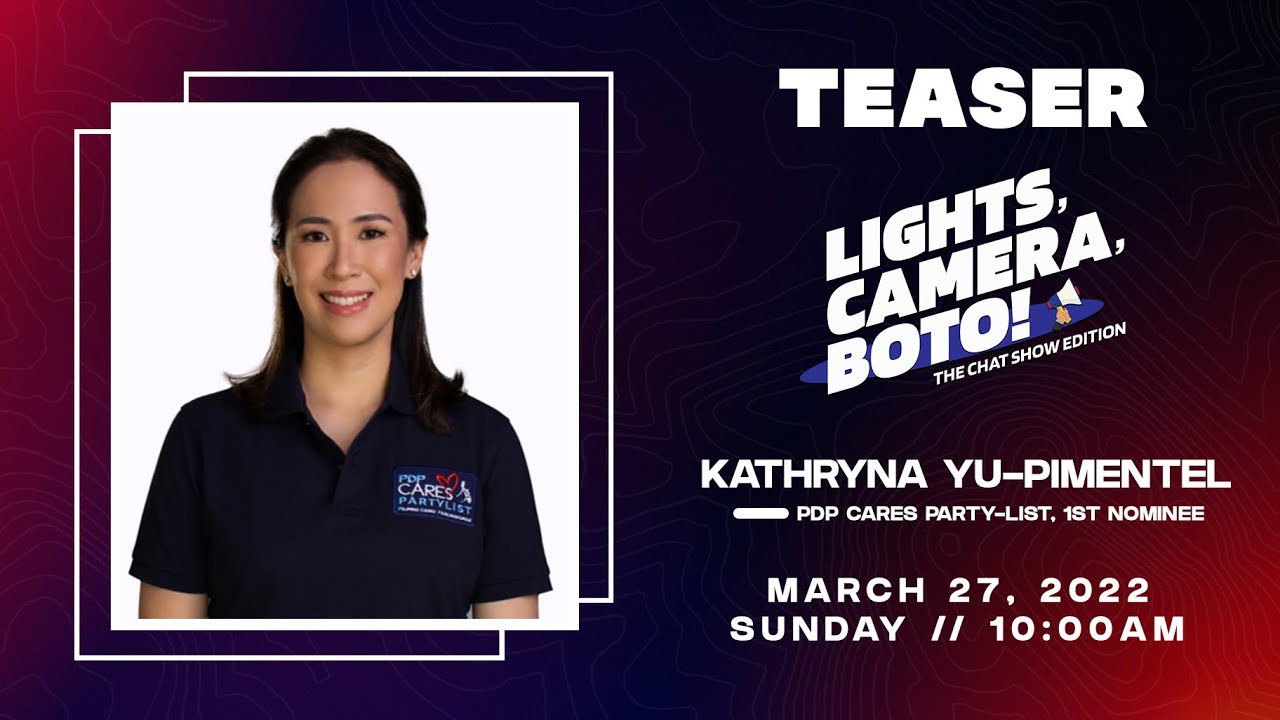The Manila Times: Lights, Camera, Boto! Episode 9: Kathryna Yu-Pimentel