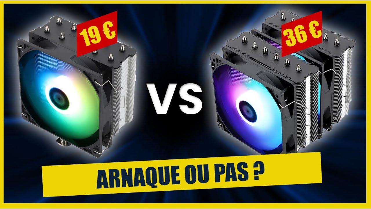 VENTIRAD GEANT: ARNAQUE? Thermalright assassin 120 SE vs Peerless assassin X 120 SE  !