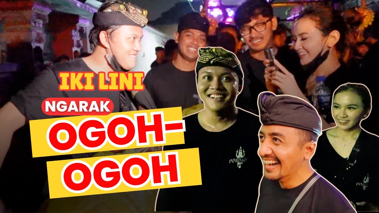 PERTAMA KALI IKY IKUT TRADISI & BUDAYA, OGOH-OGOH #bali #ogohogoh #rizkyfebian #mahaliniraharja