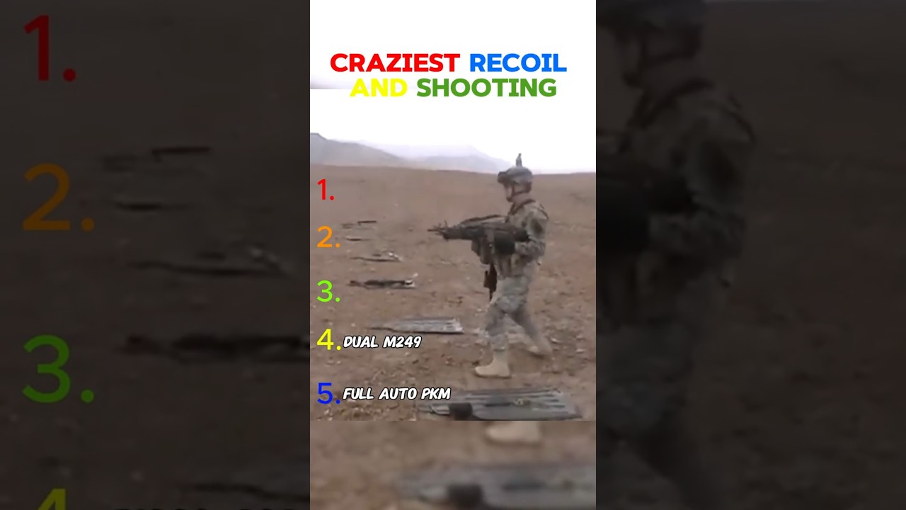 Ranking The Top 5 Craziest Recoil Control