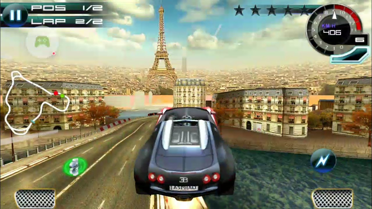 Asphalt 5 Gameplay Part 9-PARIS
