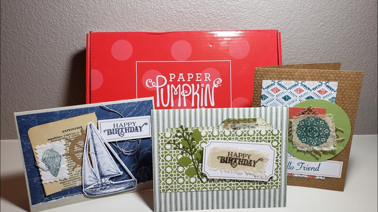 July 2019 Paper Pumpkin Alternative