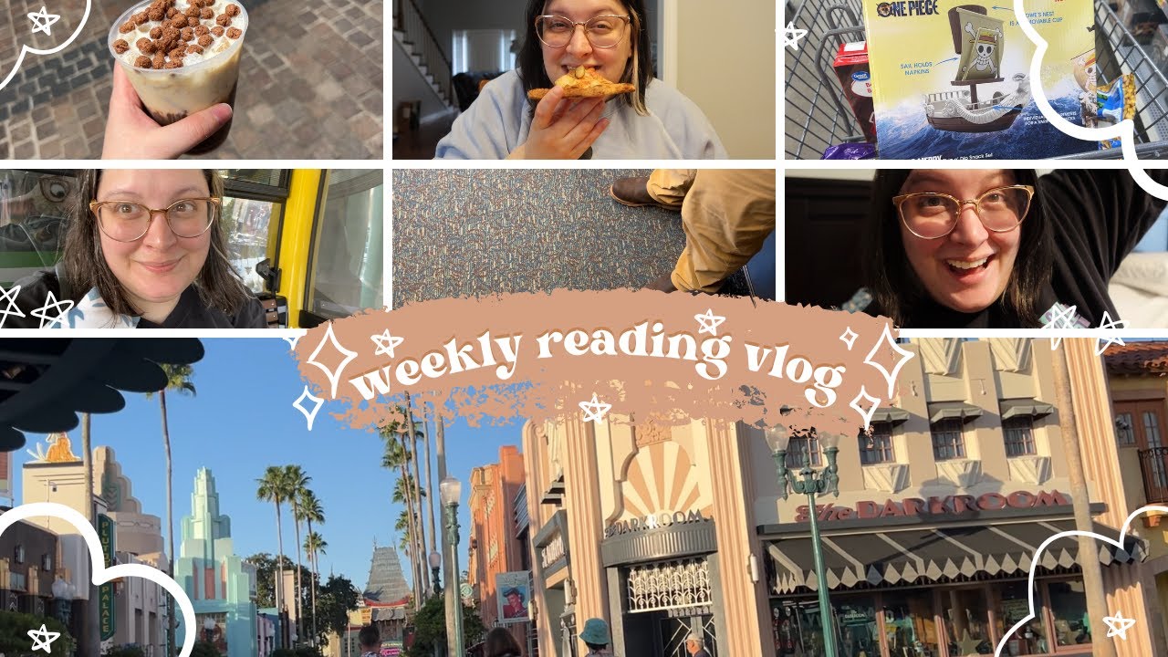 new favorite vampires, 36 hours in orlando, attending an author event| Weekly Reading Vlog