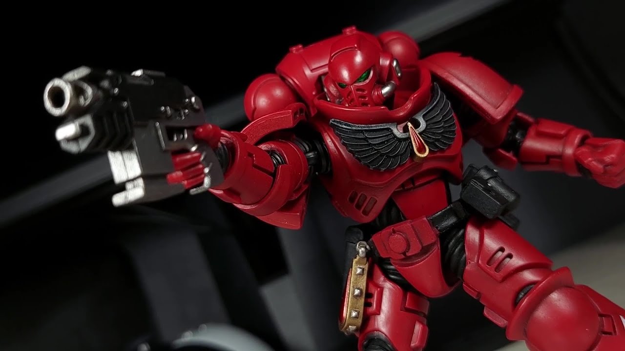 JOYTOY 1/18 Warhammer 40K  Blood Angels Intercessors (3.0)