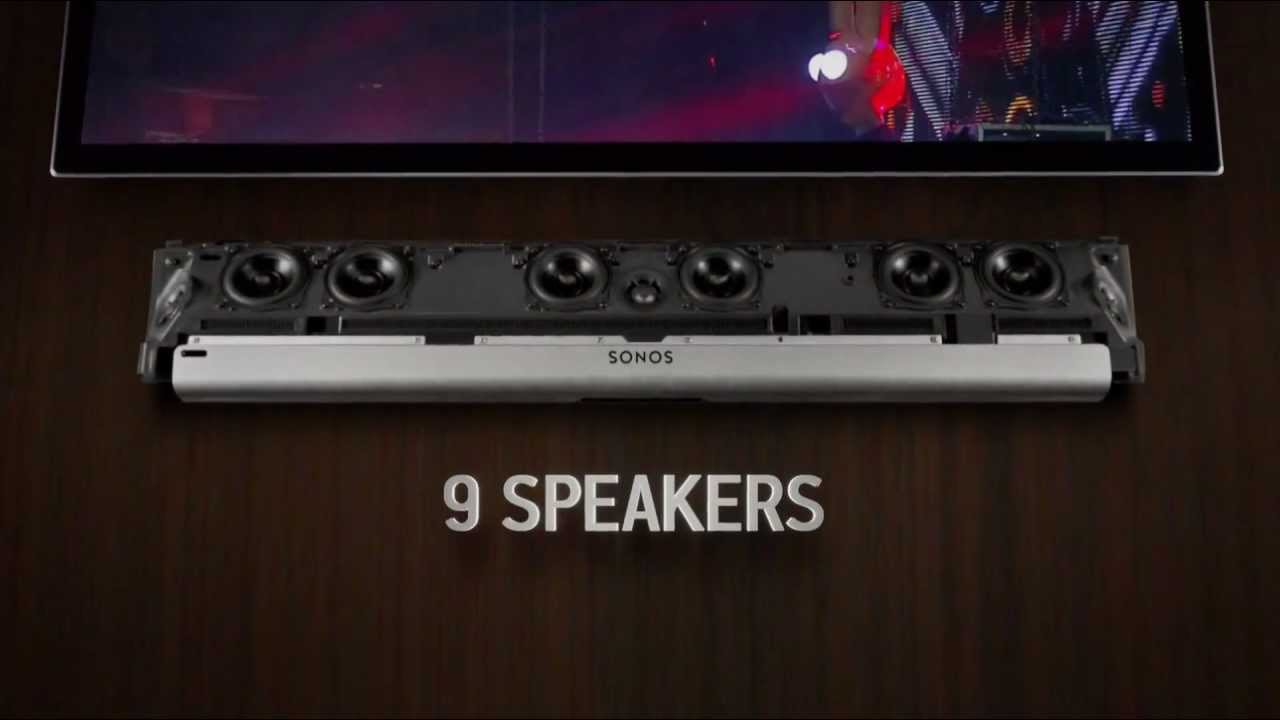 SONOS PLAYBAR - The Soundbar for Music Lovers.