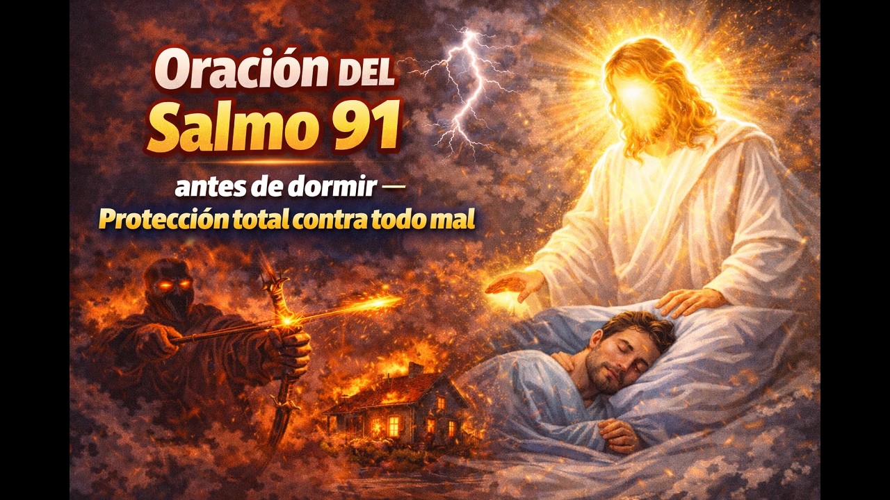 Oración del Salmo 91 antes de dormir — Protección total contra todo mal