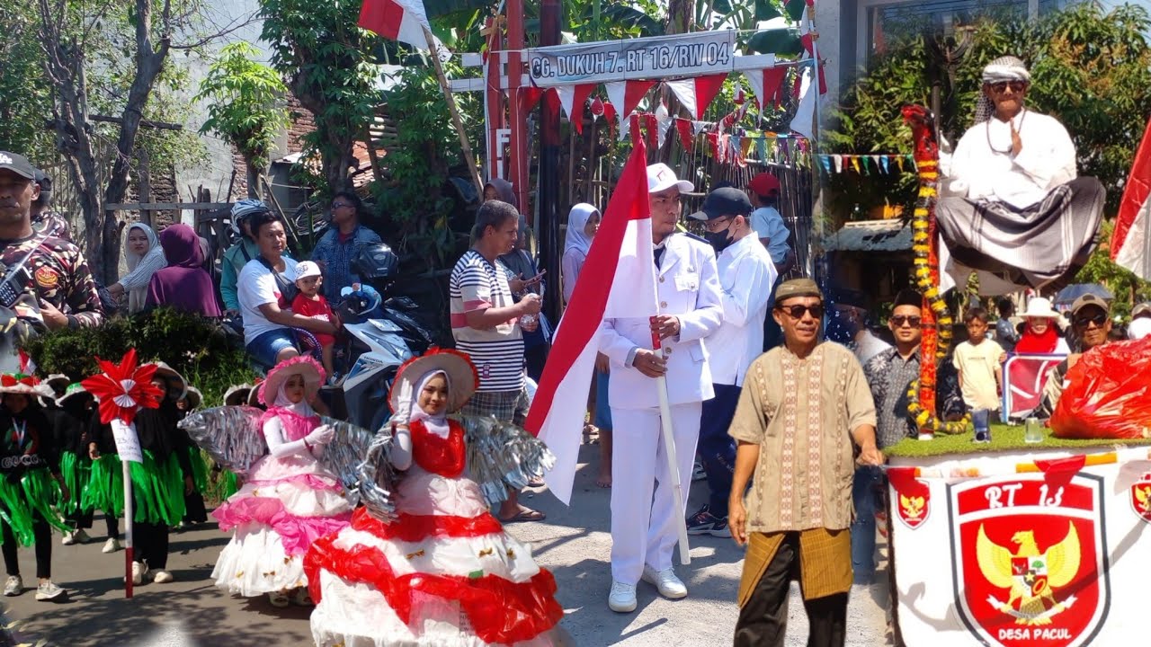 MERIAH ....!! KARNAVAL HUT RI KE - 80 DESA PACUL KEC.TALANG KAB.TEGAL || part 1 
