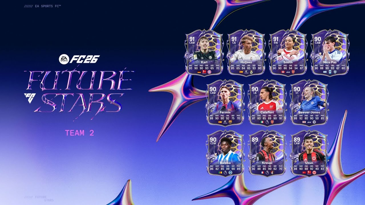 LIVE EAFC26 FUTURE STARS TEAM 2 & PACKS OPENEN!!!! NL/BL