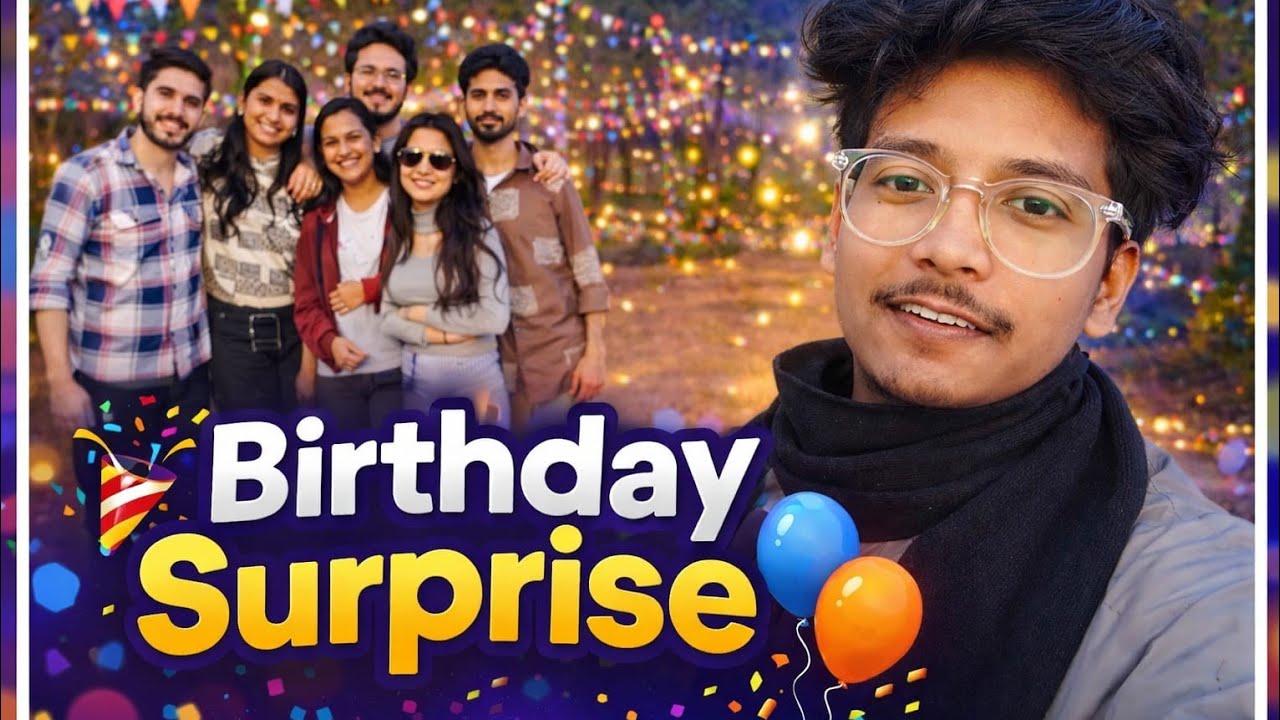 Day-31|| Birthday surprise for friend (part-2)🤍🧡 #birthday#viralvideo#ytviral#vlog#vlogging#viral