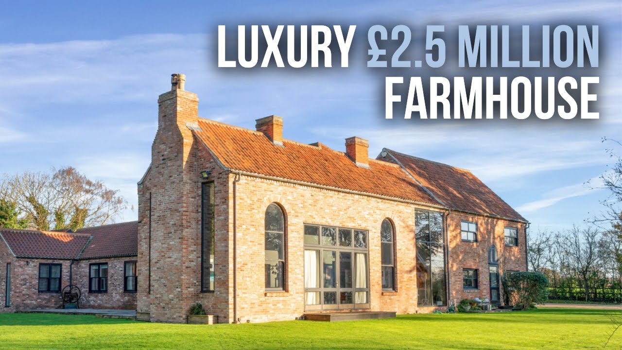 Inside a Luxury £2.5 Million Farmhouse in Nottinghamshire | Property Tour