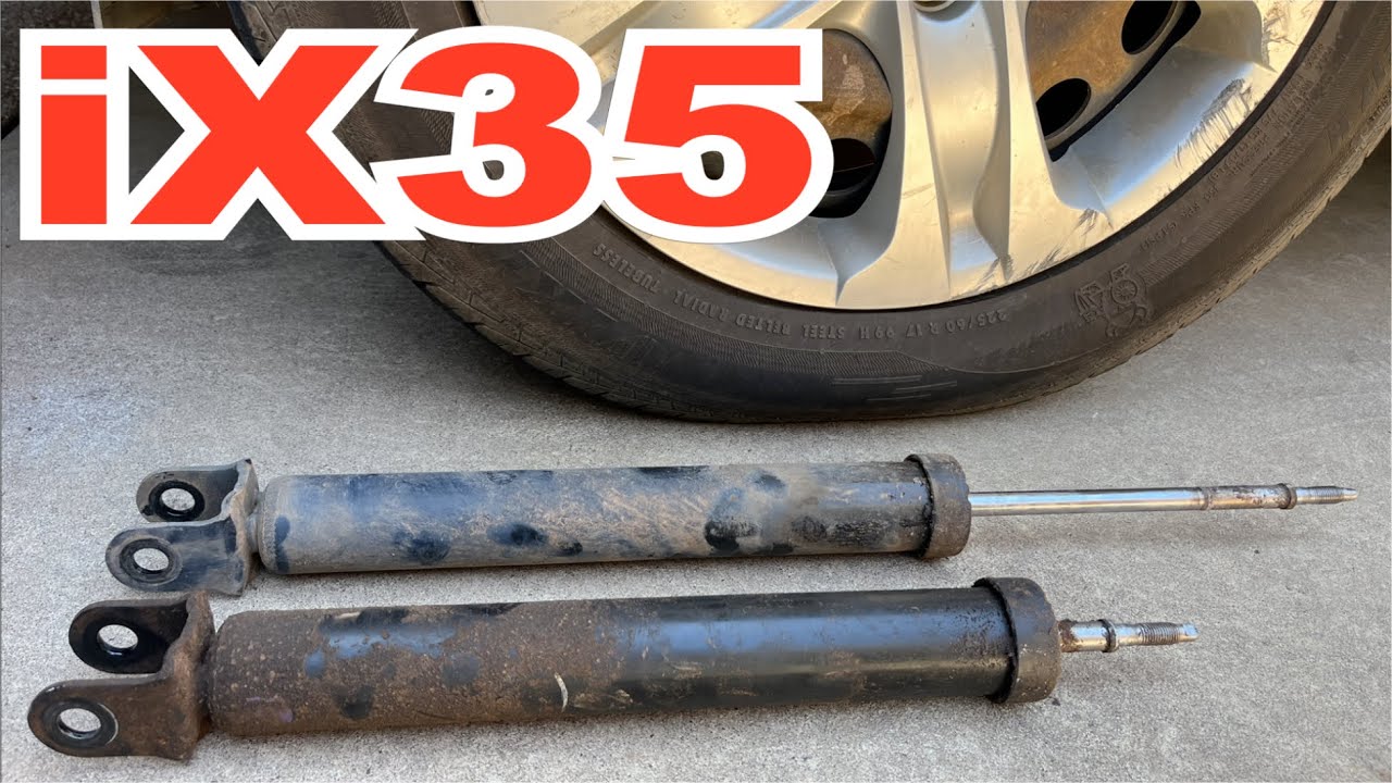REPLACED SHOCK ABSORBER HYUNDAI ix35