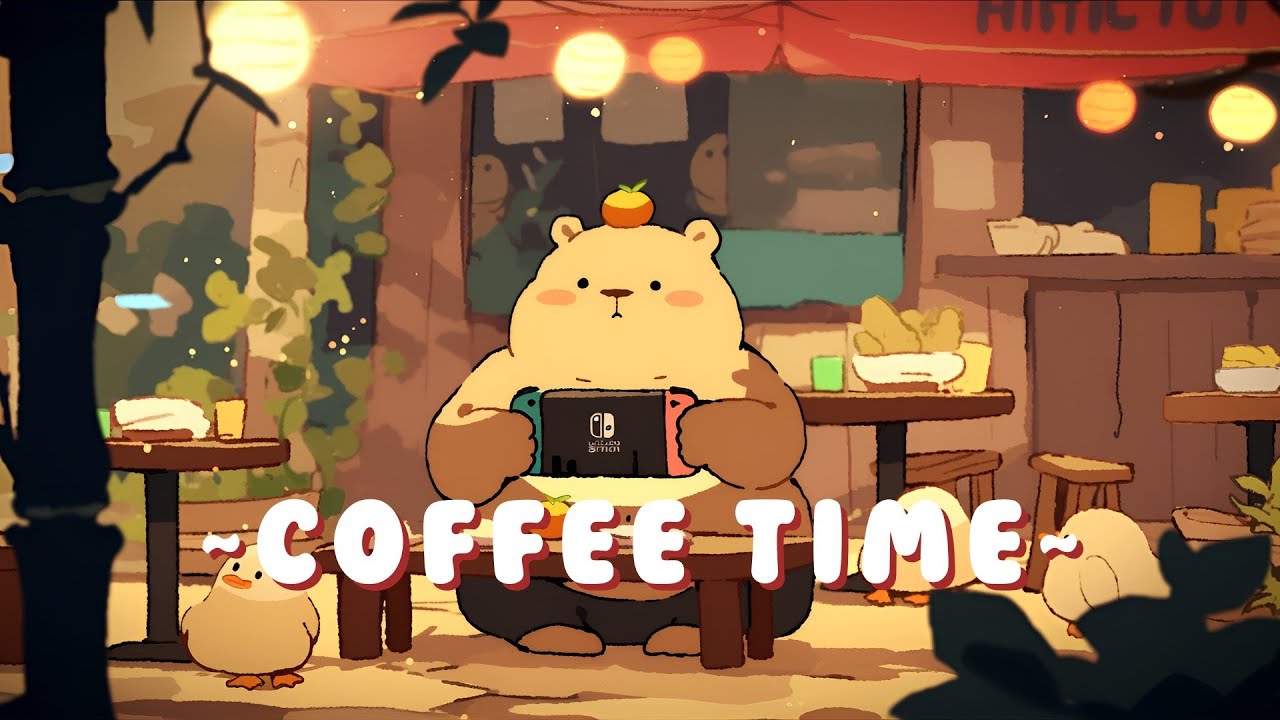 Capybara Music Lab | Peaceful Beats for Studying & Relaxing 🎵 | High Quality