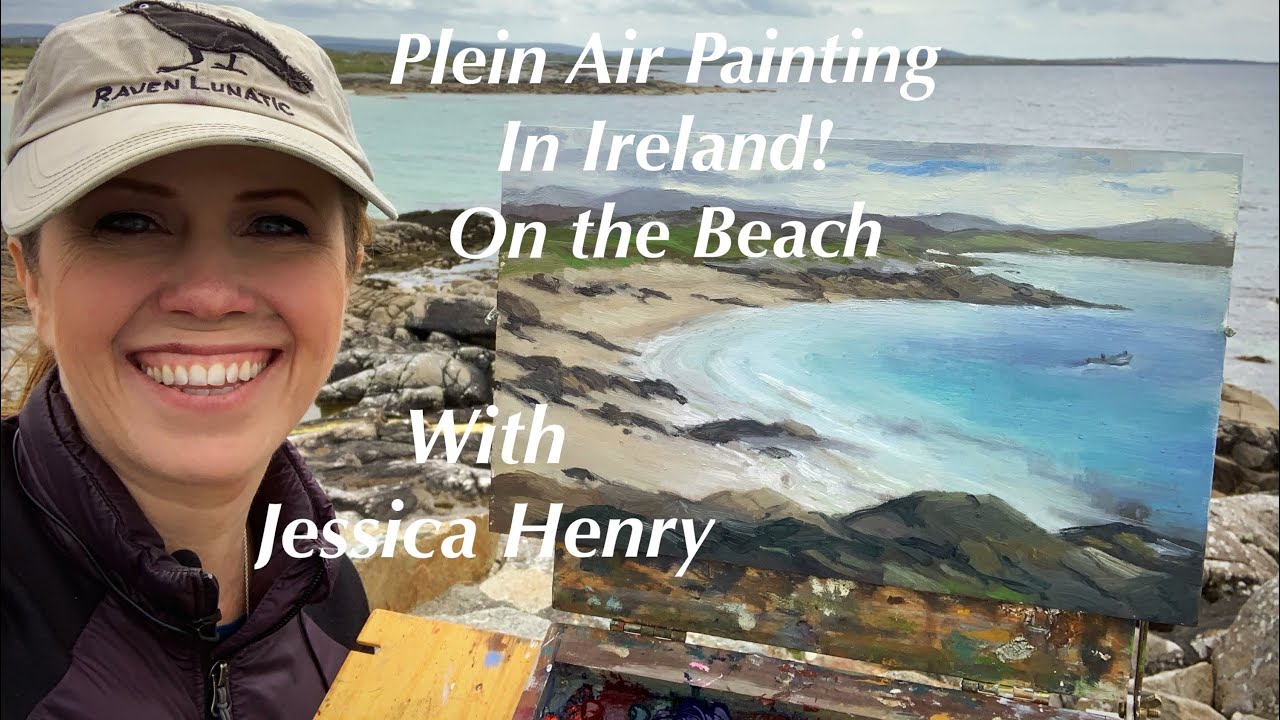 Plein Air Painting: A Beach In Ireland
