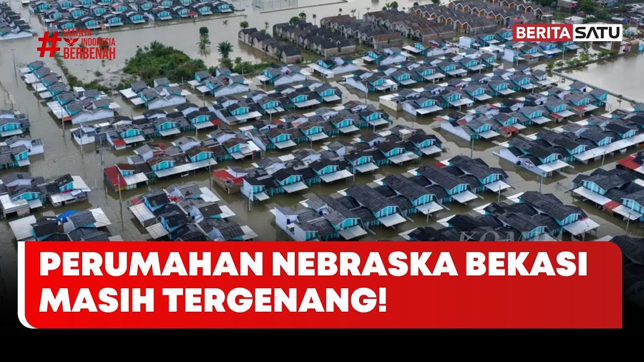 Nyaris Samai Banjir Maret Lalu, Perumahan Nebraska Bekasi Masih Tergenang #beritasatu