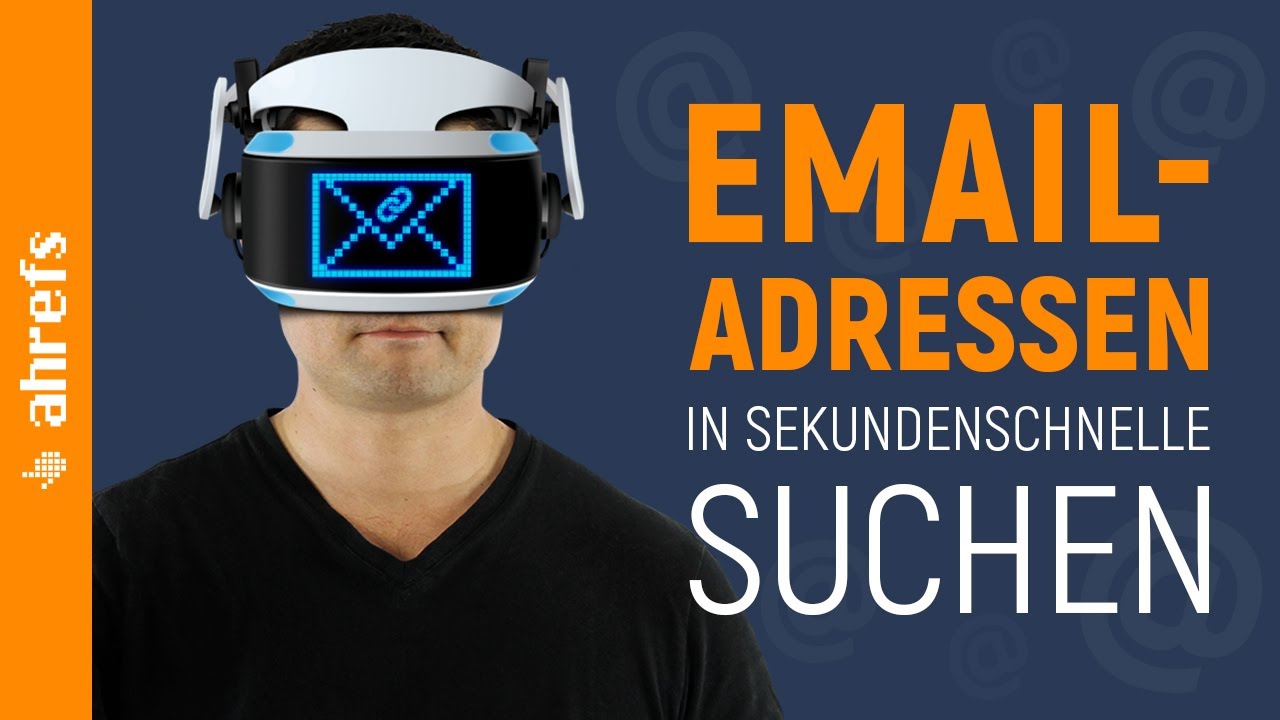 E-Mail Adressen finden (in Sekunden)