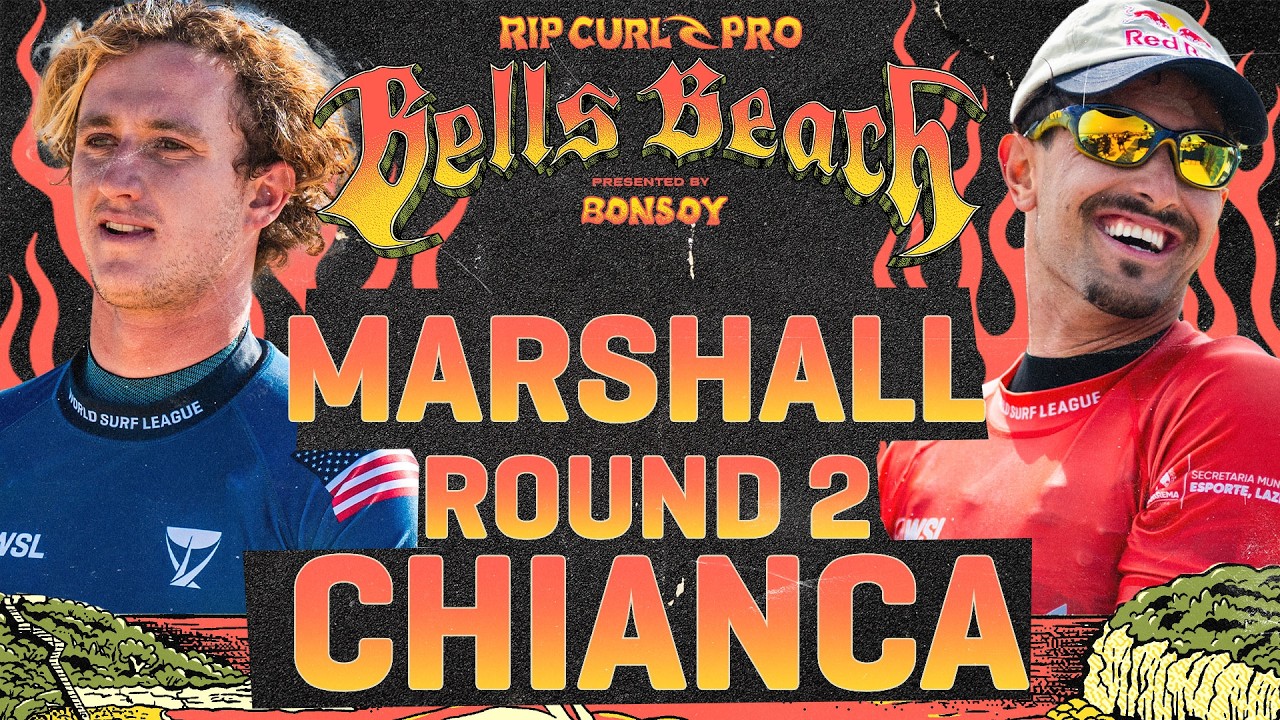 Jake Marshall vs Joao Chianca | Rip Curl Pro Bells Beach presented by Bonsoy 2026 - Round 2
