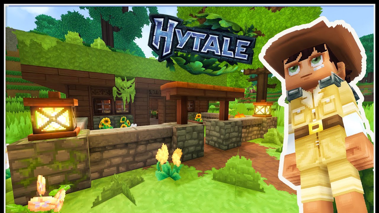 Hytale First Night And First House! Stream VOD