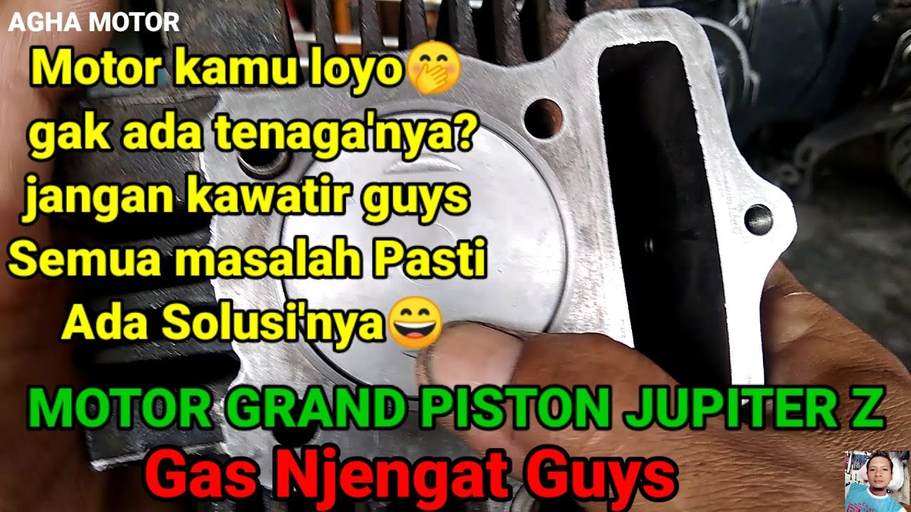 MOTOR GRAND PISTON JUPITER Z, gas njengat