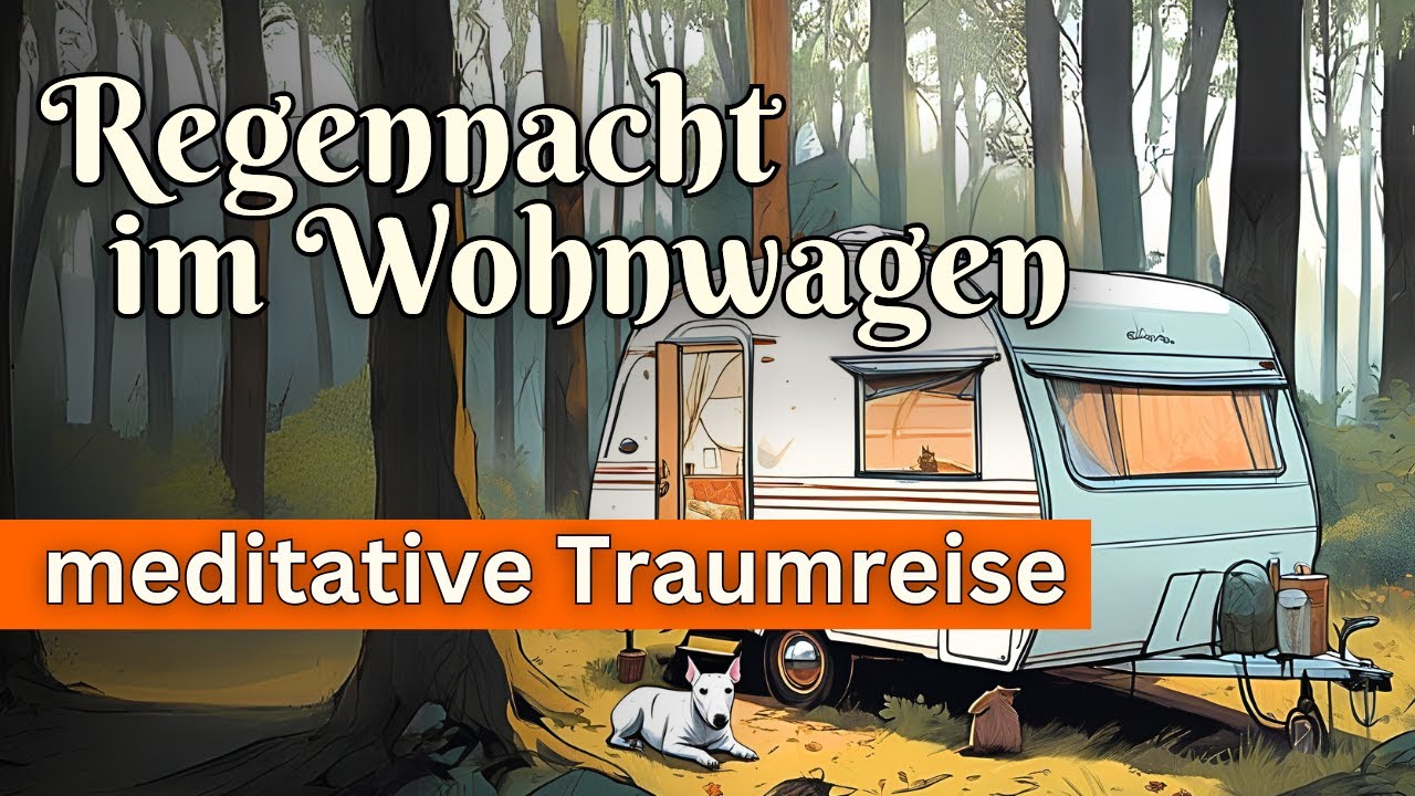 Schnell einschlafen 🌙 Schlafgeschichte für Erwachsene mit Regengeräuschen