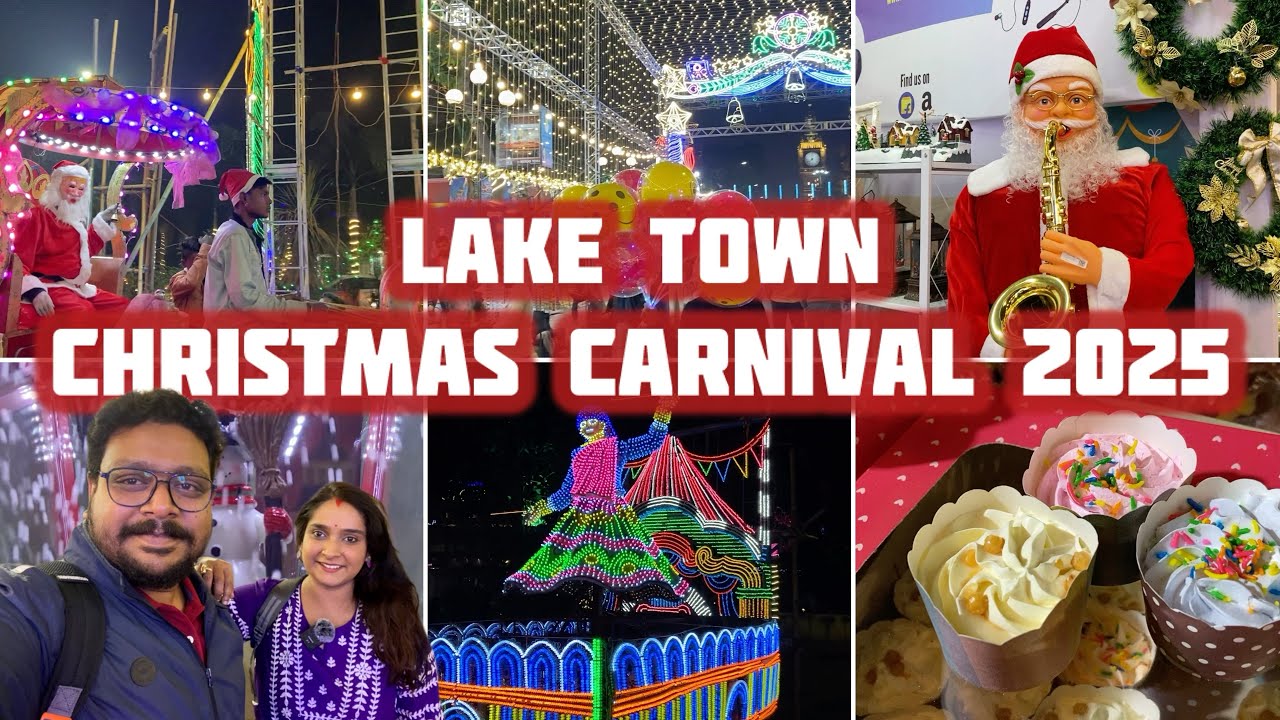 Laketown Christmas Carnival 2025 | Kolkata Christmas Carnival 2025 | #Christmas #newyear #food