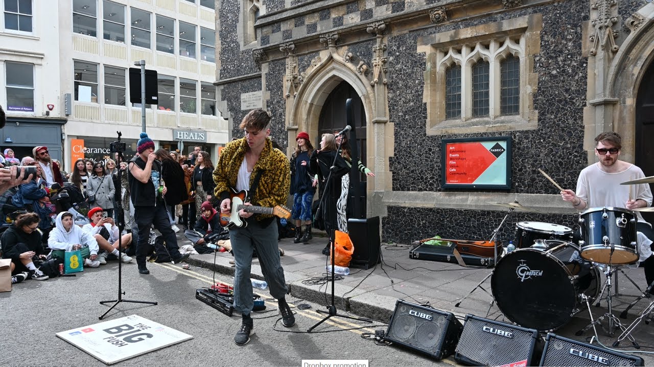 [4K] May 2022( PART 5) The Most Popular Rock Push Band of All Time Brighton building Gallery ,UK