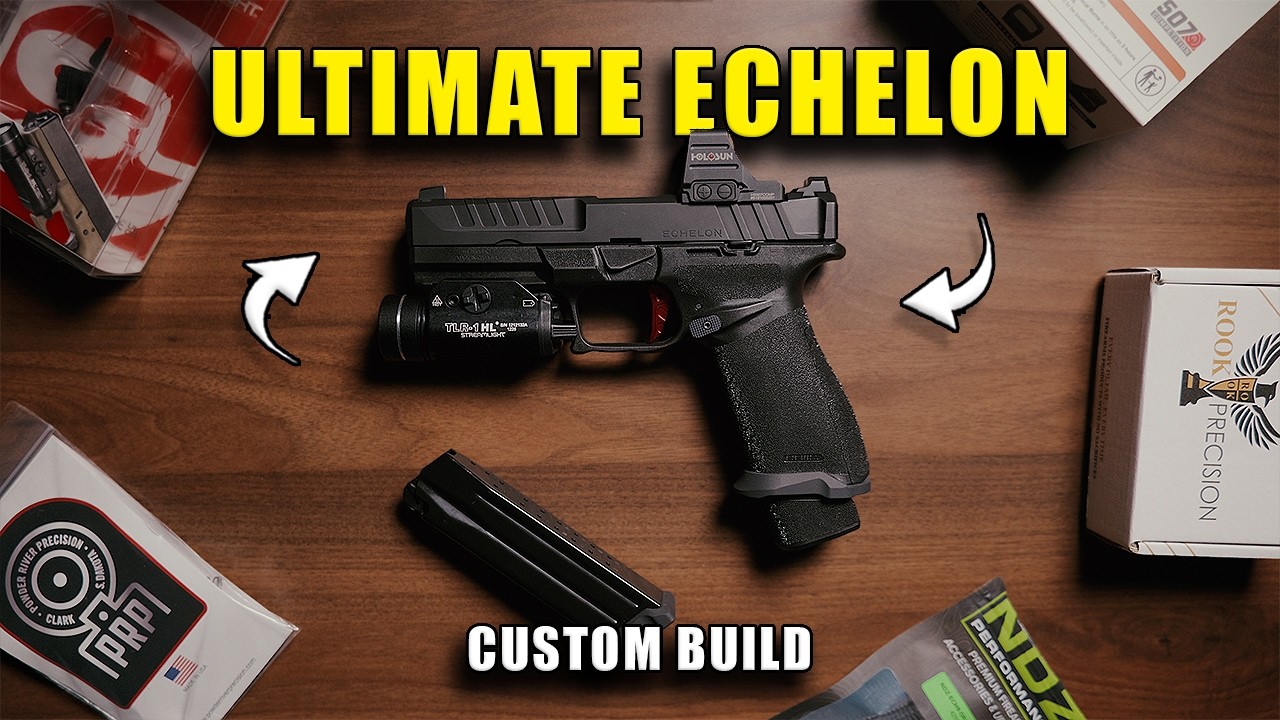 Идеальная сборка Springfield Echelon | Улучшения Holosun, Streamlight и Tyrant CNC